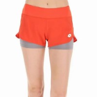 Maglietta corta Lotto Rojo Mujer