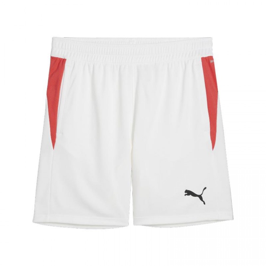 Pantaloncini Puma Bianco Rosso  Offerta + Economico