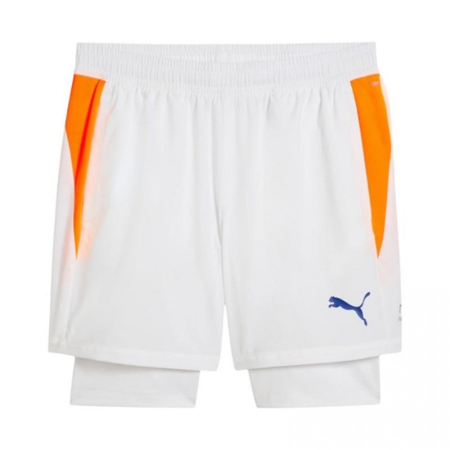 Pantaloncini Puma Individual Blanco  Offerta + Economico