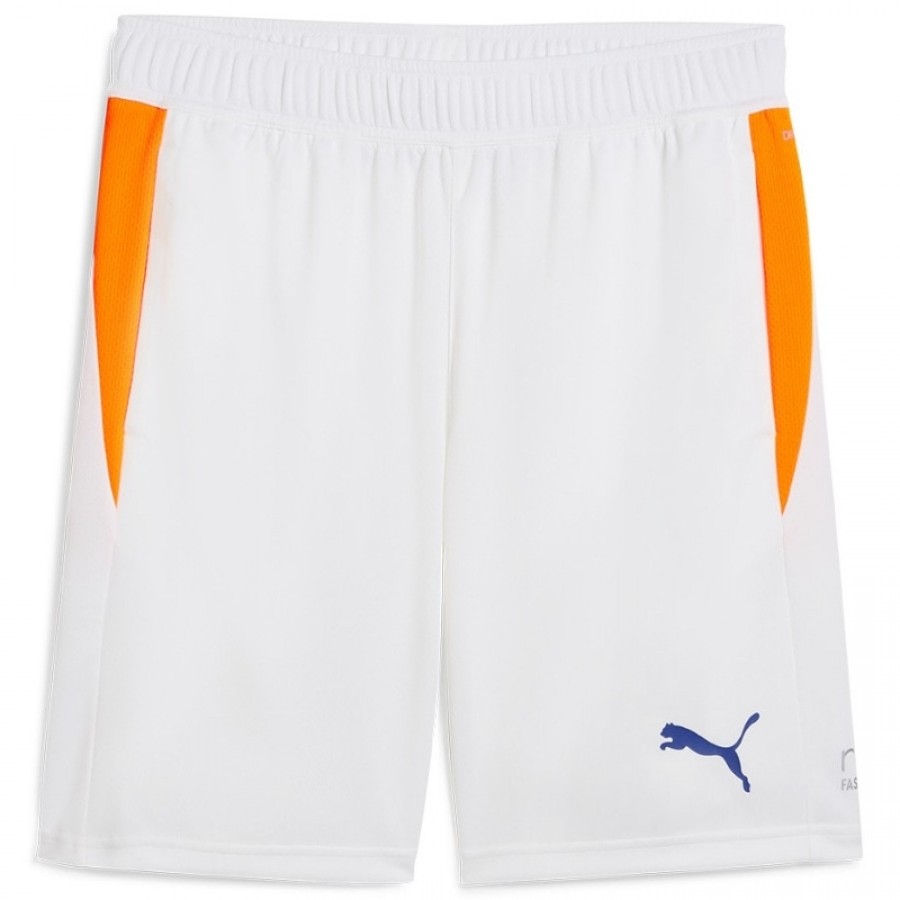 Pantaloncini Puma Individual Bianco Arancione  Offerta + Economico