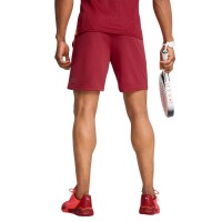 Pantaloncini Puma Single Rosso Scuro  Offerta + Economico