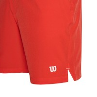 Pantaloncini Wilson Team 7 Rojo  Offerta + Economico
