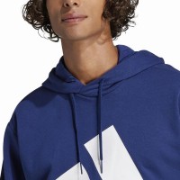 Adidas Essentials Felpa bianca blu scuro  Offerta + Economico
