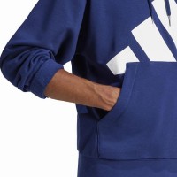 Adidas Essentials Felpa bianca blu scuro  Offerta + Economico