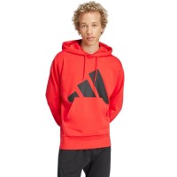 Adidas Essentials Rosso Nero Felpa  Offerta + Economico