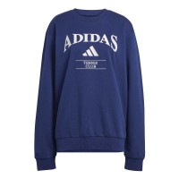 Sweatshirt Adidas Heritage Graphic Blu Scuro