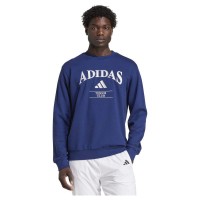 Sweatshirt Adidas Heritage Graphic Blu Scuro