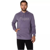 Asics Felpa Betulla Grigio Viola  Offerta + Economico