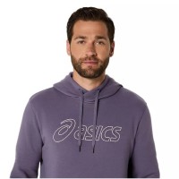 Asics Felpa Betulla Grigio Viola  Offerta + Economico