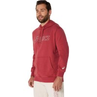 Asics Logo Felpa in betulla rossa  Offerta + Economico