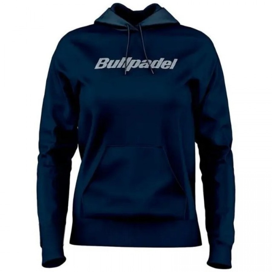 Bullpadel Binea Felpa Blu Navy
