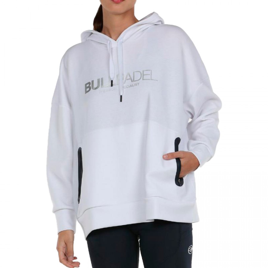Felpa Bullpadel Ubate Bianco