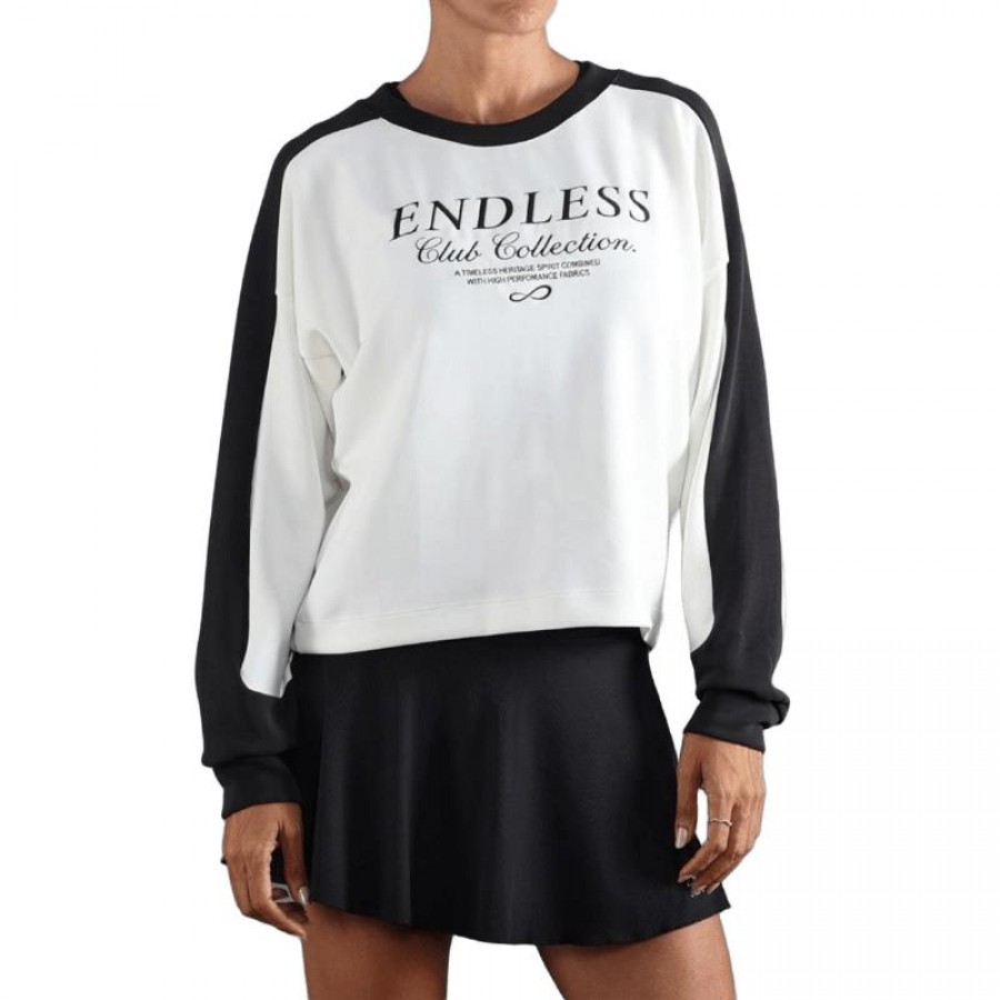 Endless Club Collection Felpa bianca
