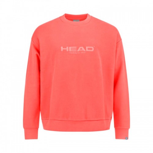 Sudadera Head Motion Girocollo Corallo
