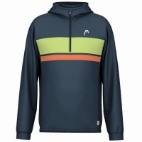 Head Topspin Felpa Blu Navy Lime  Offerta + Economico