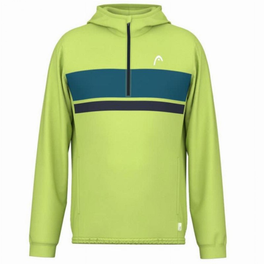 Head Topspin Lime Teal Blue Felpa  Offerta + Economico