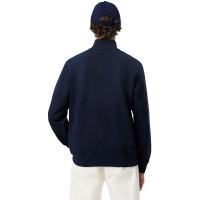 Lacoste Classic Fit Felpa Blu Navy