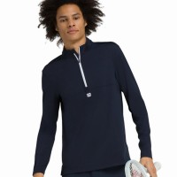 Sudadera Wilson Elevate Performance Half Zip Azul Marino