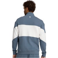 Wilson Parkside Felpa Mezza Zip Grigio Ottanio
