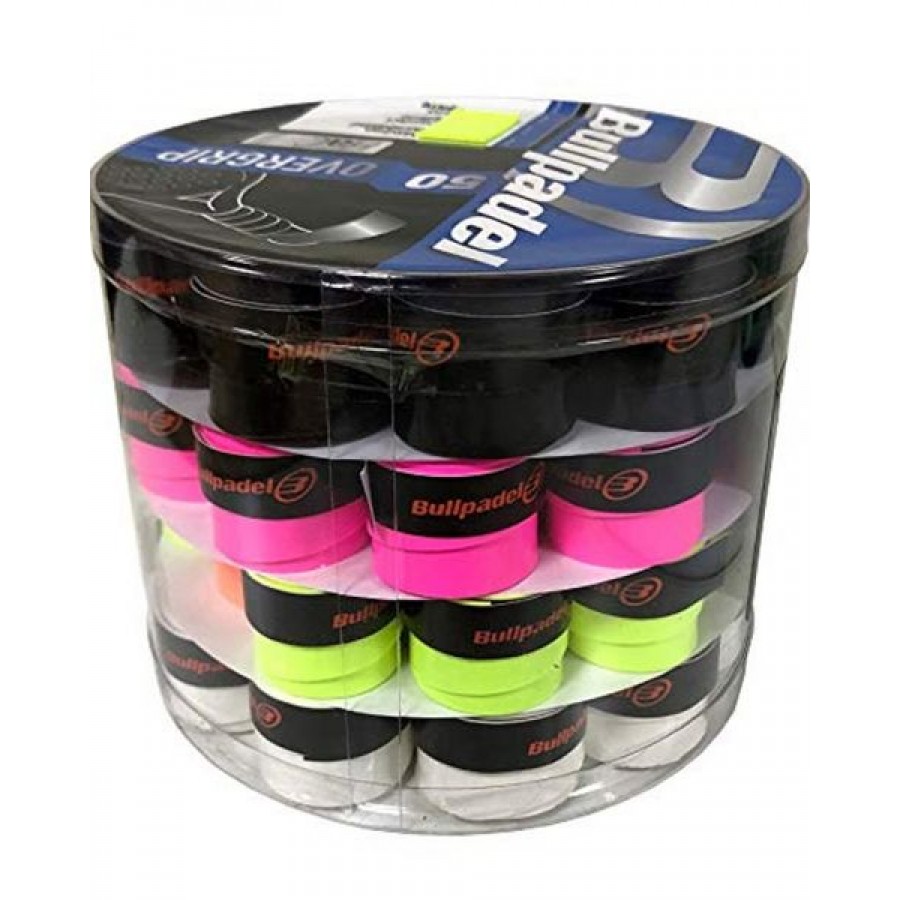 Bullpadel GB1604 Tamburo Colori 50 Overgrip   Offerta + Economico