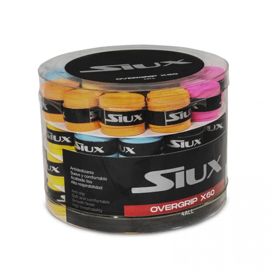 Tambor Siux per tutti i overgrip Multicolor 60  Offerta + Economico