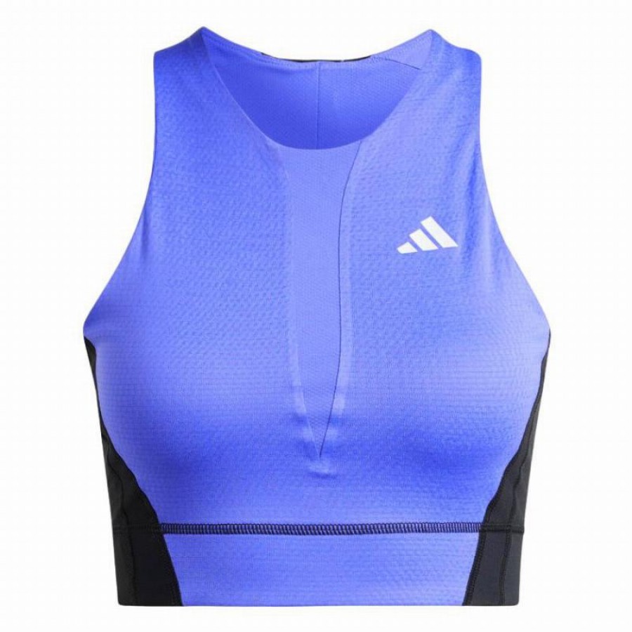 Adidas Pro Blu Cobalto Nero Maglietta Donna  Offerta + Economico