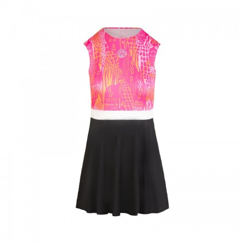 Bidi Badu Tuelo Abito Rosa Grigio