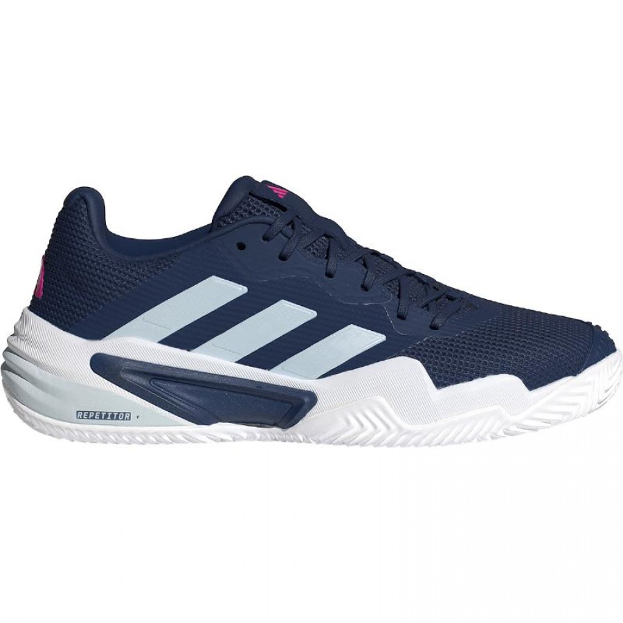 Scarpe da ginnastica Adidas Barricade 13 blu scuro - terra battuta  Offerta + Economico