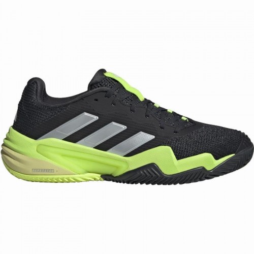 Adidas Barricade Clay Nero Lucido Limone Scarpe da ginnastica