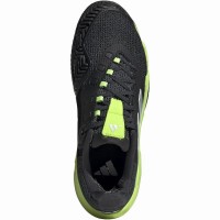 Adidas Barricade Clay Nero Lucido Limone Scarpe da ginnastica  Offerta + Economico