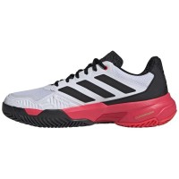 Adidas CourtJam Control 3 Bianco Nero Rosso Sneakers  Offerta + Economico