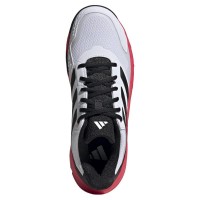 Adidas CourtJam Control 3 Bianco Nero Rosso Sneakers  Offerta + Economico