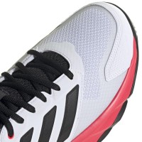 Adidas CourtJam Control 3 Bianco Nero Rosso Sneakers  Offerta + Economico