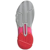 Adidas CourtJam Control 3 Bianco Argento Rosso Sneakers Donna  Offerta + Economico