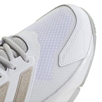 Adidas CourtJam Control 3 Bianco Argento Rosso Sneakers Donna  Offerta + Economico