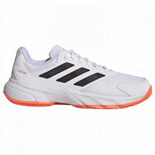 Adidas CourtJam Control 3 Scarpe Clay Bianco Arancione Nero