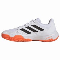 Adidas CourtJam Control 3 Scarpe Clay Bianco Arancione Nero