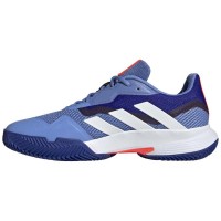 Adidas CourtJam Control Blue Fusion Sneakers Bianco  Offerta + Economico