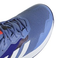 Adidas CourtJam Control Blue Fusion Sneakers Bianco  Offerta + Economico