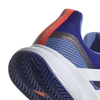 Adidas CourtJam Control Blue Fusion Sneakers Bianco  Offerta + Economico