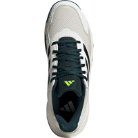 Adidas CourtJam Control Clay Bianco Nero Verde Sneakers  Offerta + Economico