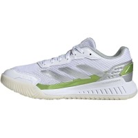 Adidas Courtquick Padel Bianco Argento Verde Sneakers Donna  Offerta + Economico