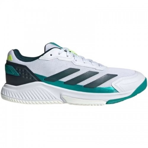 Adidas Courtquick Padel Bianco Verde Sneakers