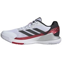 Adidas Crazyquick LS Padel Bianco Nero Rosso Sneakers