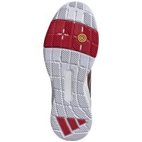 Adidas Crazyquick LS Padel Nero Argento Rosso Scarpe da ginnastica