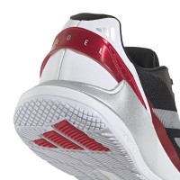 Adidas Crazyquick LS Padel Nero Argento Rosso Scarpe da ginnastica