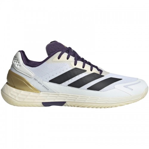 Adidas Defiant Speed 2 Bianco Nero Viola Scarpe da ginnastica