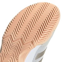 Adidas Gamecourt 2.0 Metallic Grey Coral Sneakers Donna