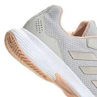 Adidas Gamecourt 2.0 Metallic Grey Coral Sneakers Donna