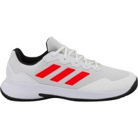 Adidas GameCourt 2 Bianco Rosso Nero Scarpe da ginnastica  Offerta + Economico